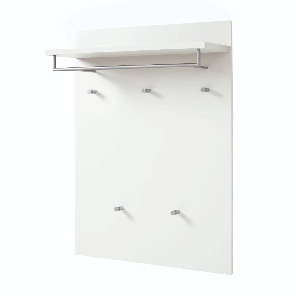 80x109cm Garderobe in Weiß - Holdywas