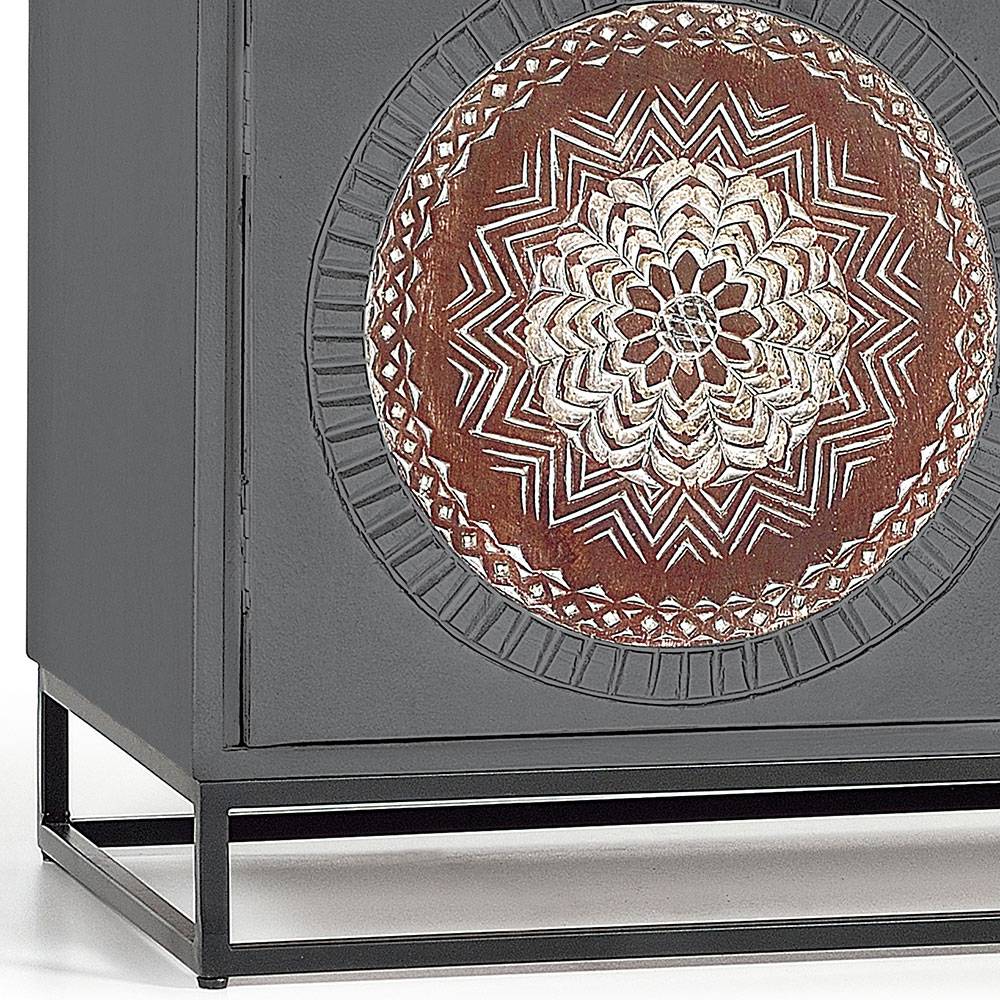 TV Lowboard - dekorativ mit Mandalas - Mesusco