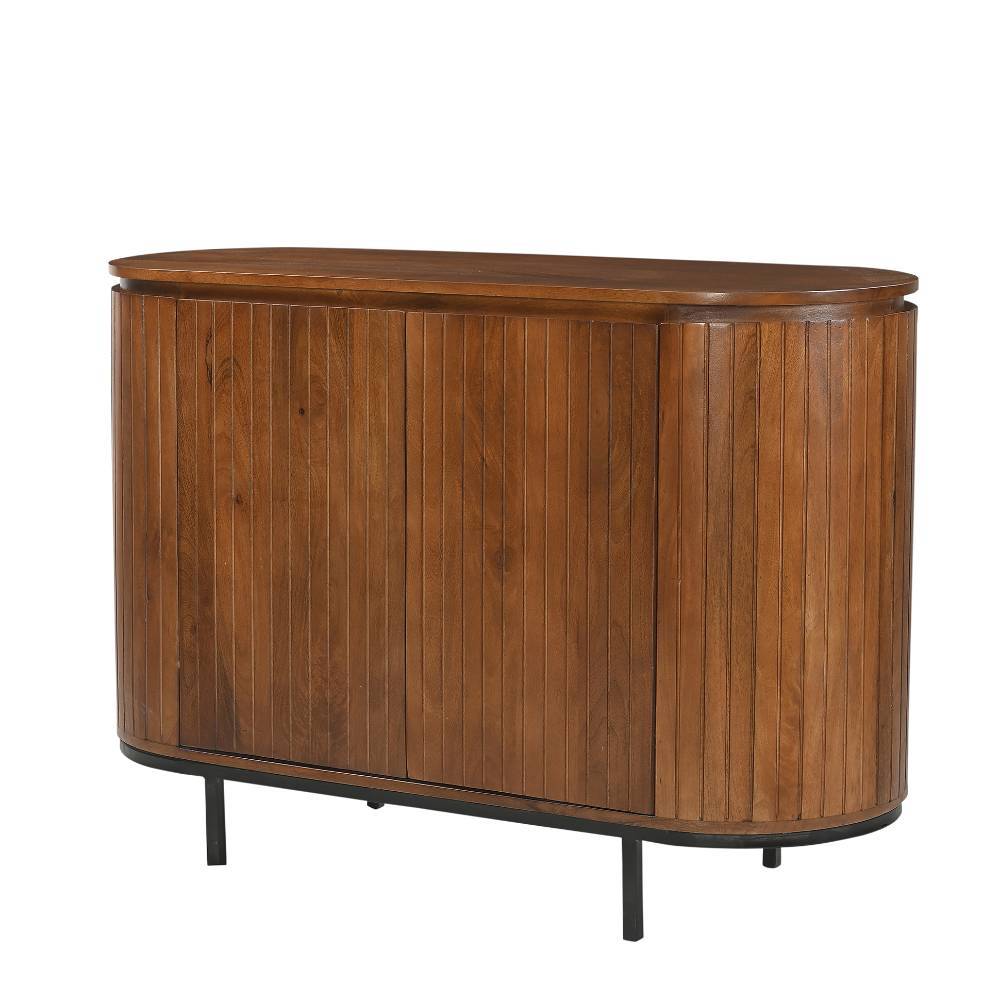 Retro Design Kommode aus Mangoholz - Galadira