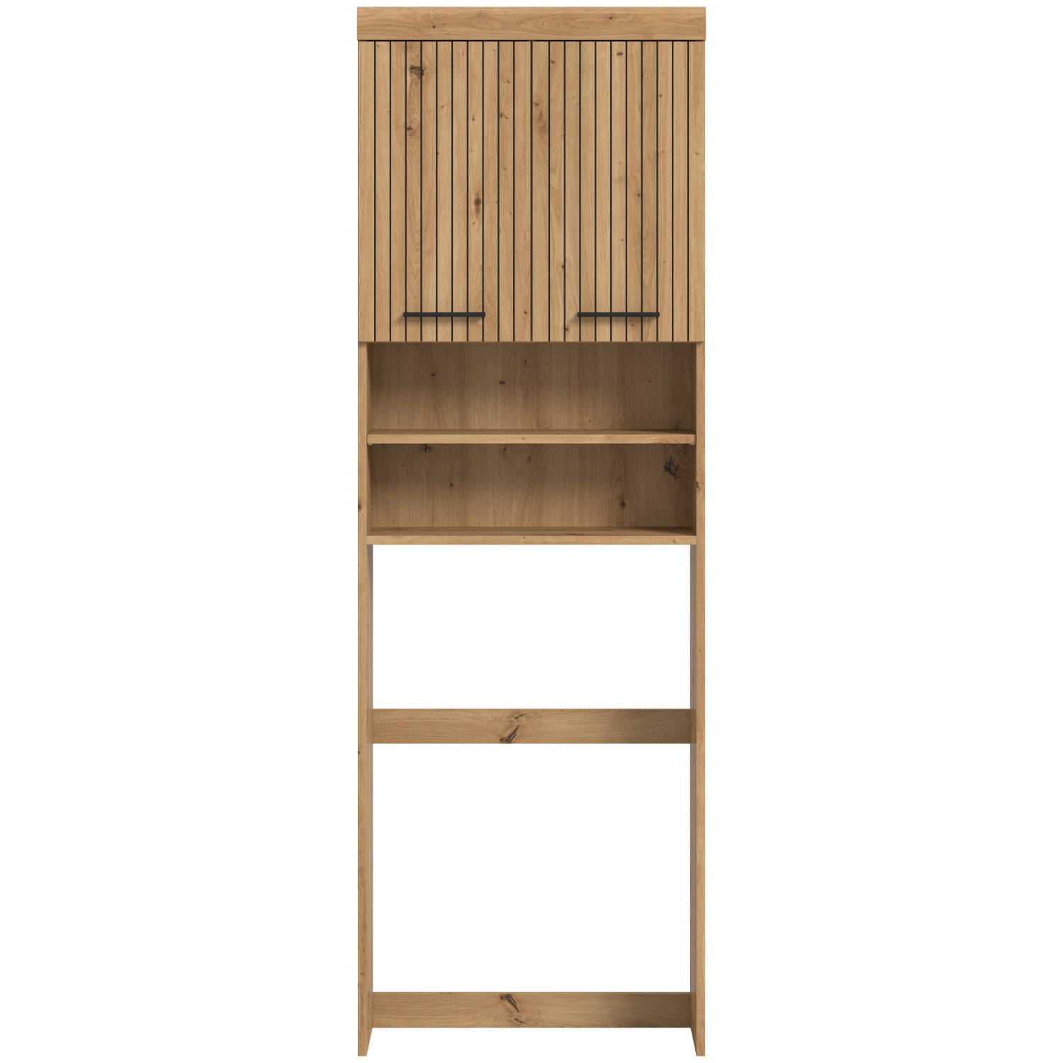 Schmaler Bad Hochschrank für Waschmaschine - Lasewood