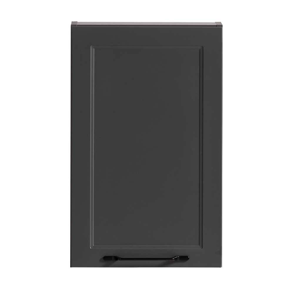 Bad Oberschrank in Dunkelgrau - Novelya