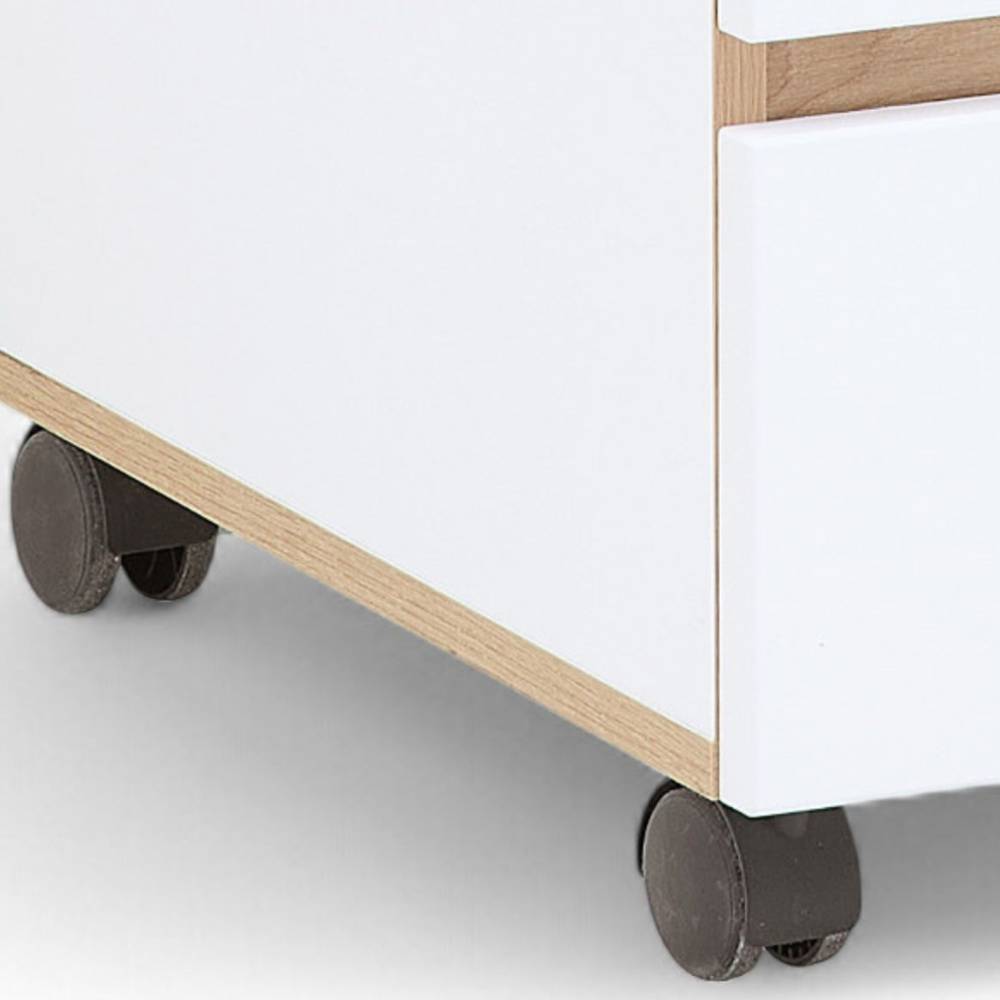 Schreibtisch-Rollcontainer mit drei Schubladen - Anesto
