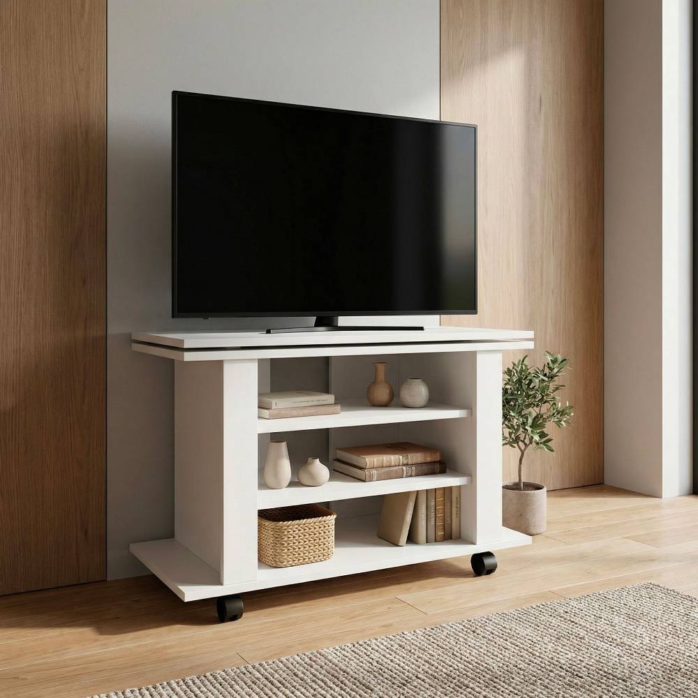 TV Wagen in Weiß - Akreditarus