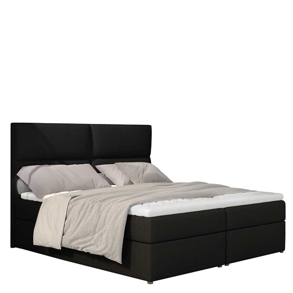 Stauraumbett mit Matratzen und Topper - Kisana