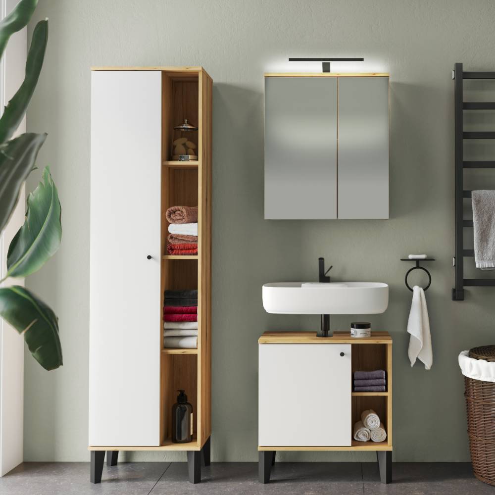 Badmöbel-Set modern - Naviron (dreiteilig)