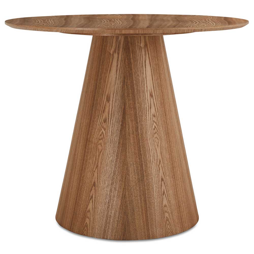 Ovaler Esszimmer Designtisch in Eiche Furnier - Bean