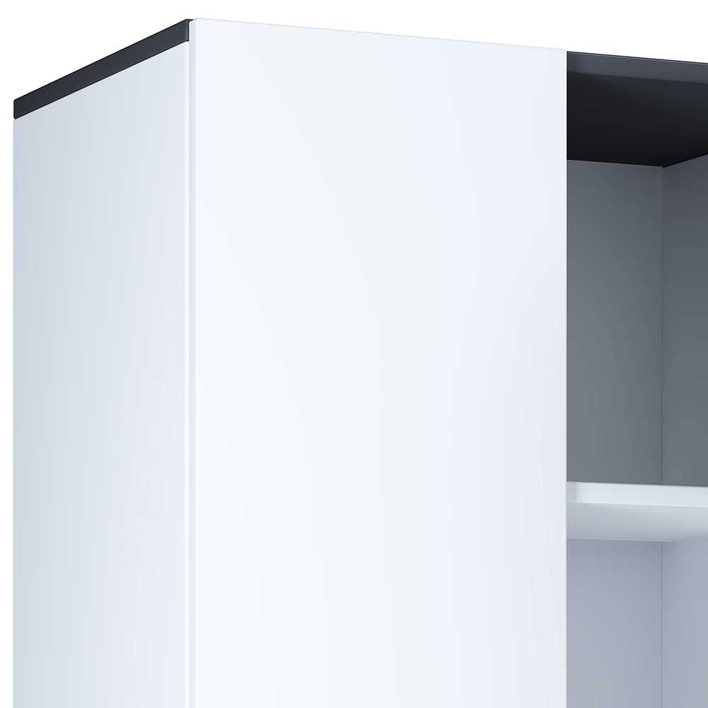 60x184x32 Mehrzweck Schrank mit vier Türen - Rondja