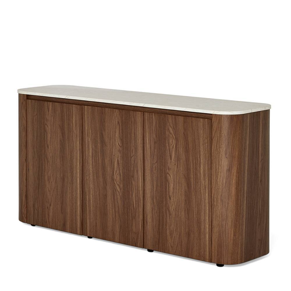 Sideboard in Walnuss Holzoptik - Rondja