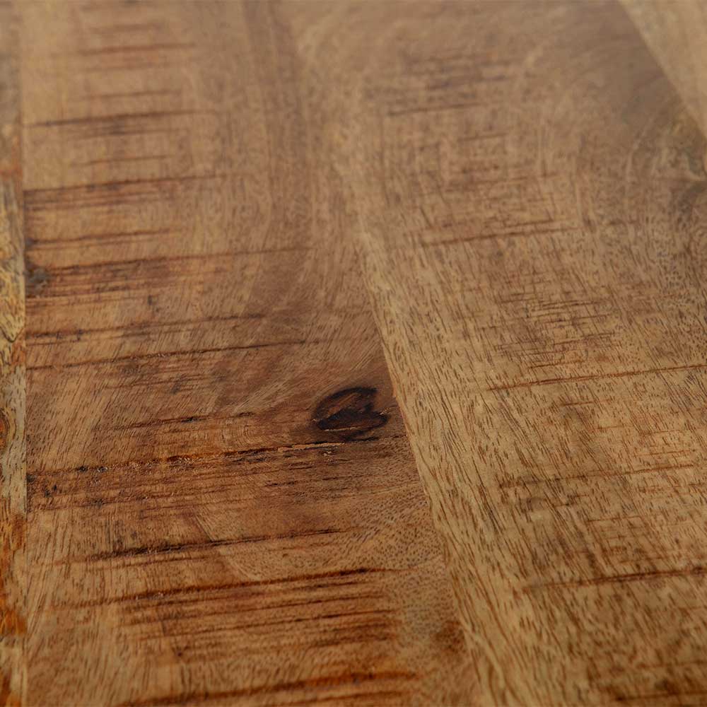 Esszimmertisch aus Massivholz naturbelassen - Huvina
