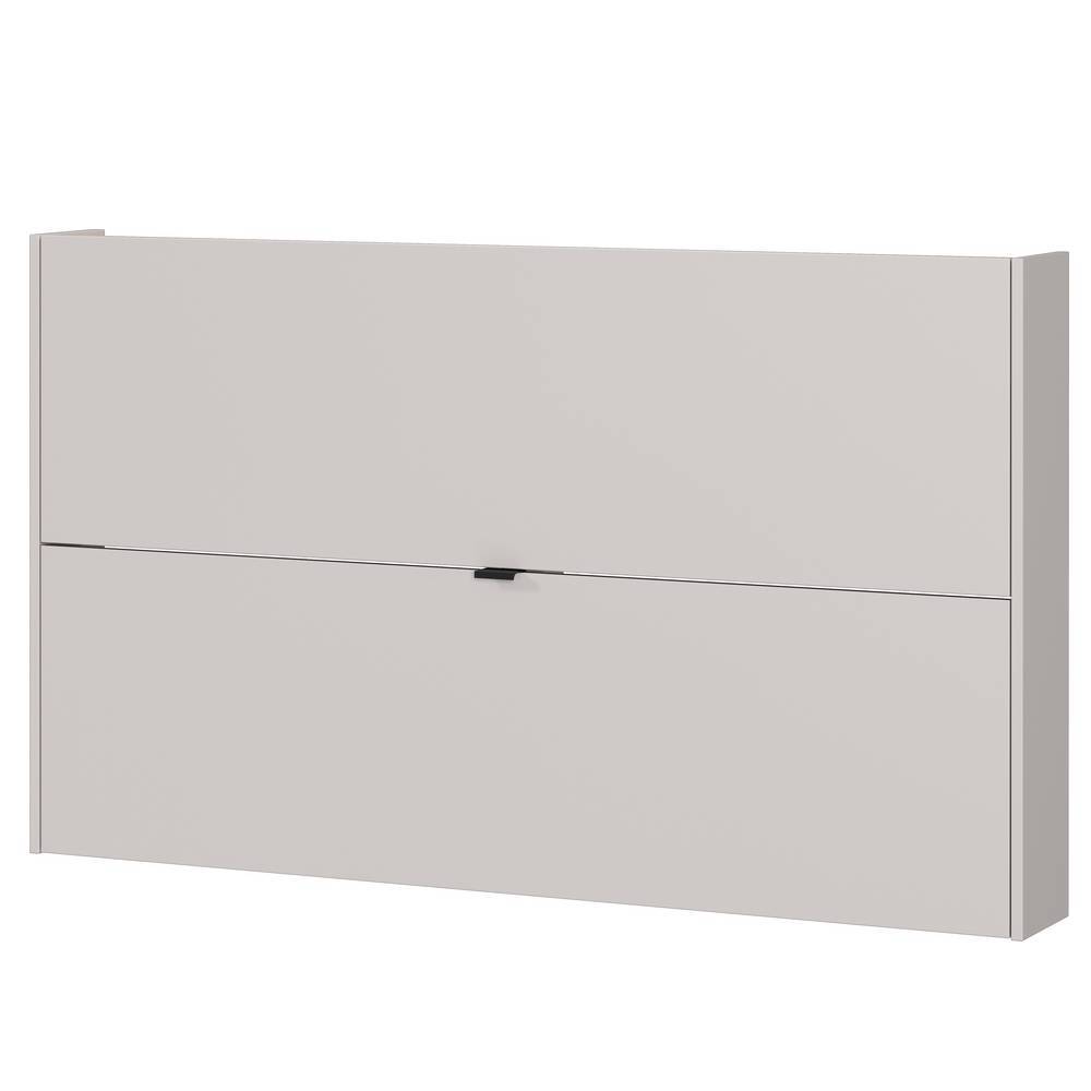 Hänge-Schuhschrank in Hellgrau - Adendras