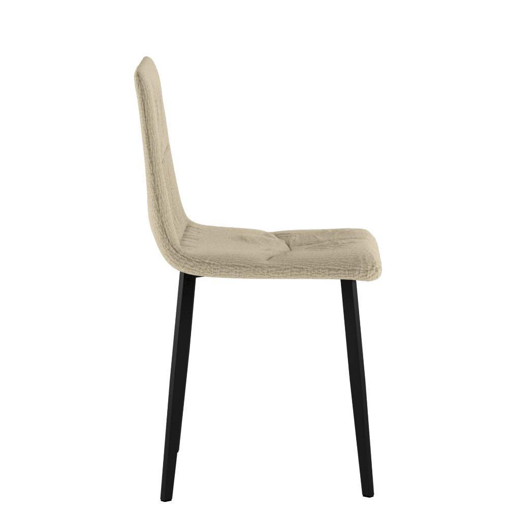 Esszimmerstuhl-Quartett in Beige - Daglinda (4er Set)