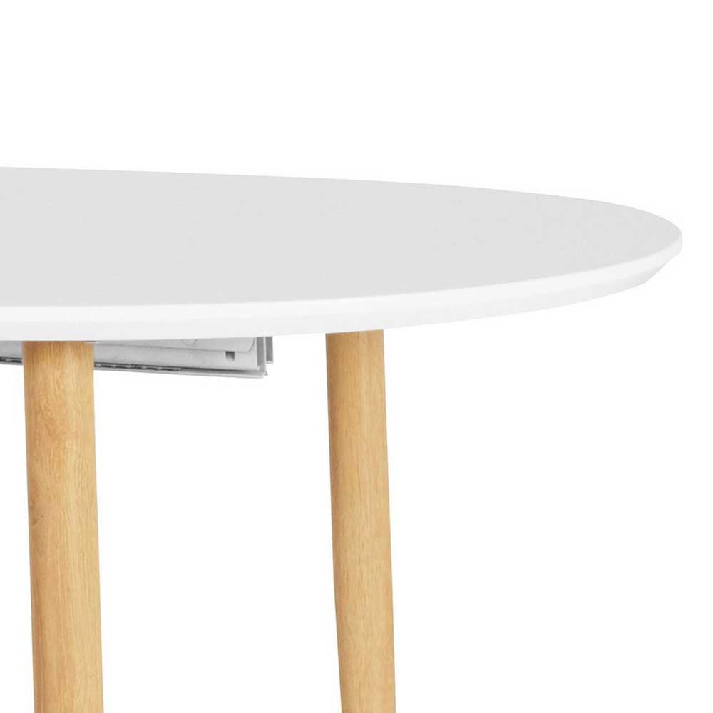 Ovaler Esstisch mit drei Einlegeplatten - Lorenaru