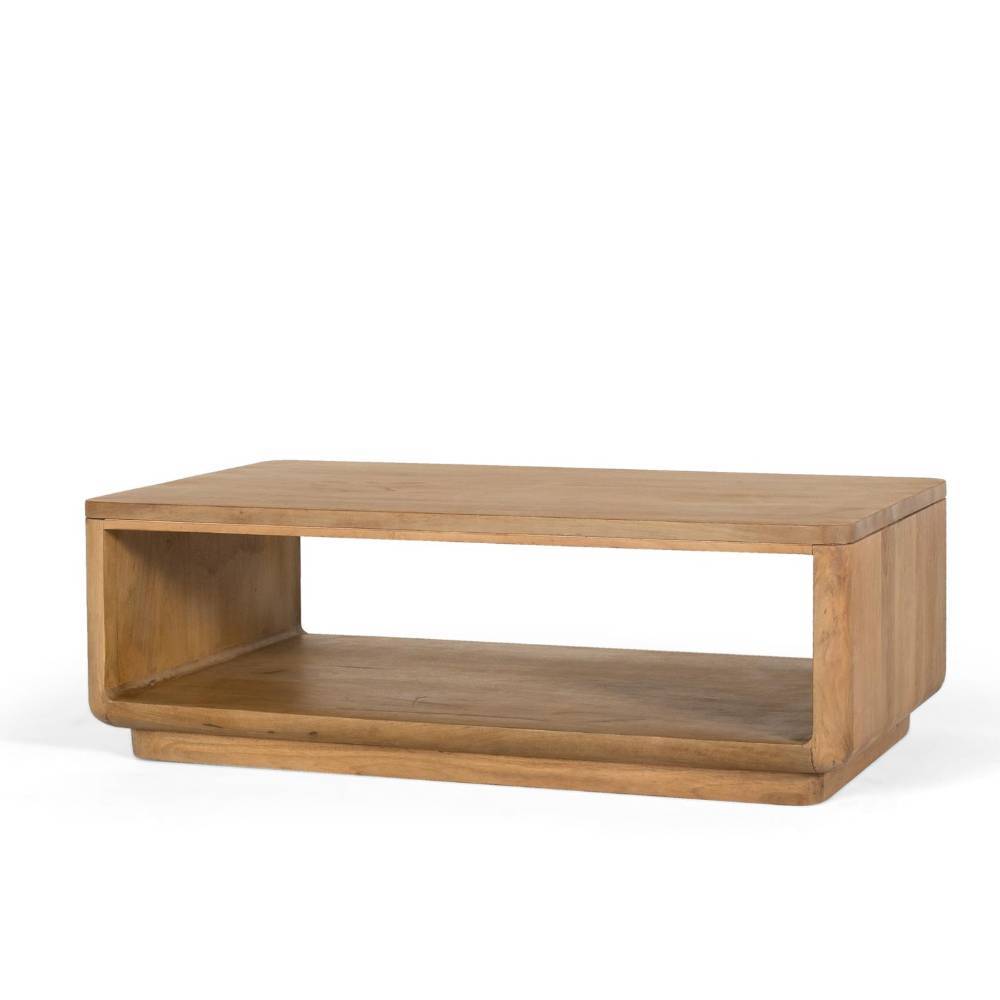 Massivholz Couchtisch aus Mangobaum - Jacqueline