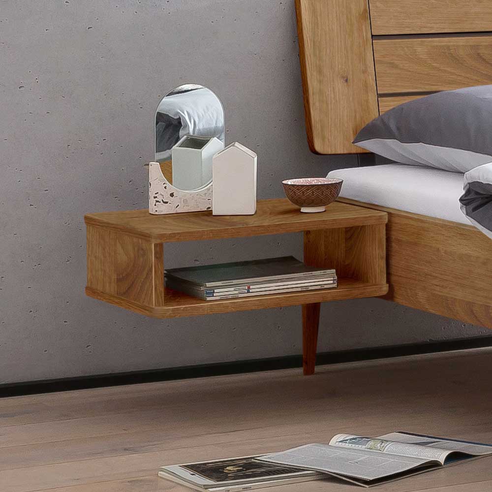 Elegantes Holzbett aus Wildeiche - Mirado