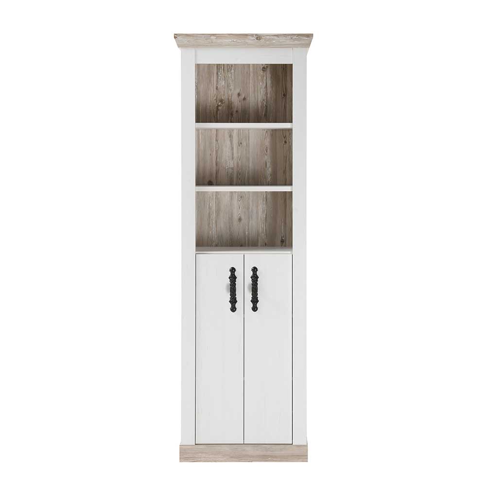 Country Style Badschrank 200 cm hoch - Doules