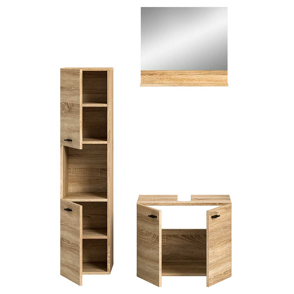 Badausstattung Möbelset modern - Hoxtona (dreiteilig)