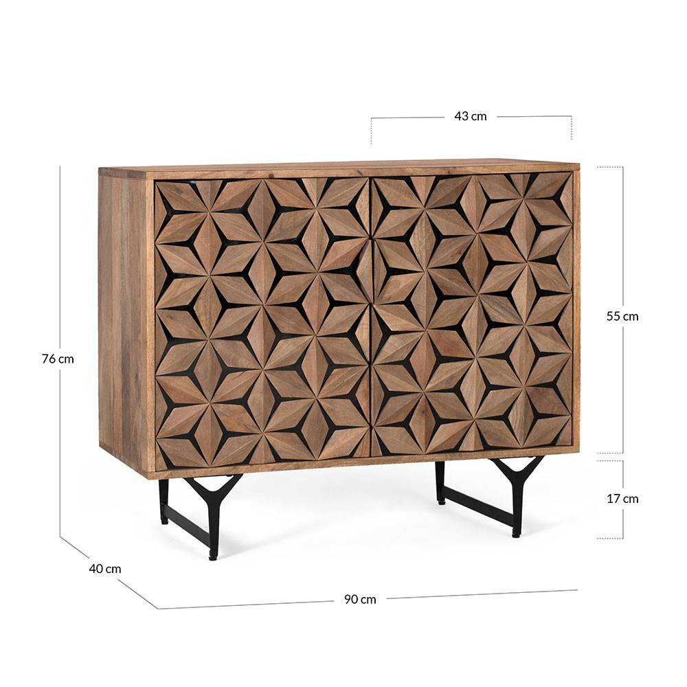 Designkommode mit toller Frontgestaltung - Omany