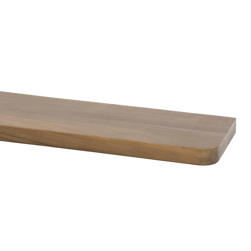 60cm Wandboard aus braunem Akazienholz - Emila