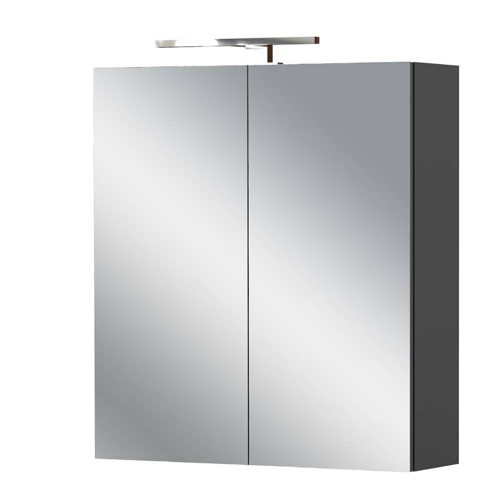Bad Waschplatz und Hochschrank Set - Merana (dreiteilig)