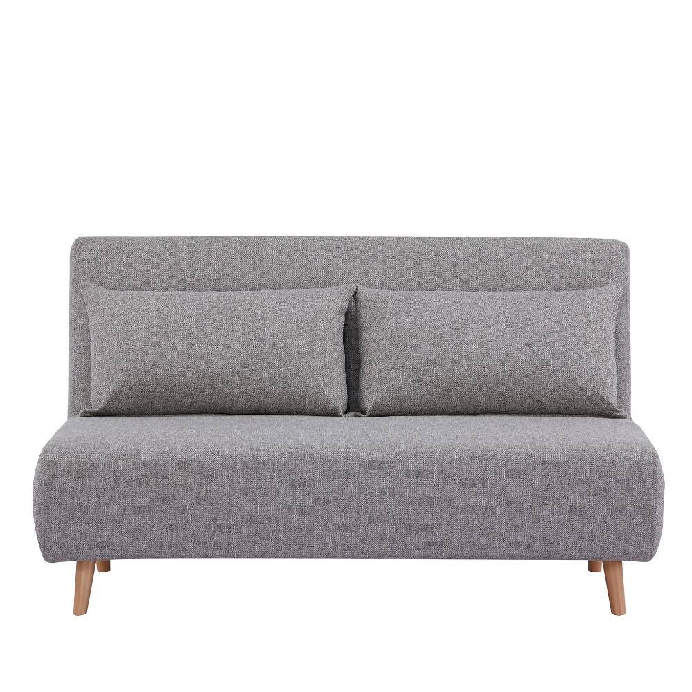 Faltsofa in Grau und Birke - Lucas