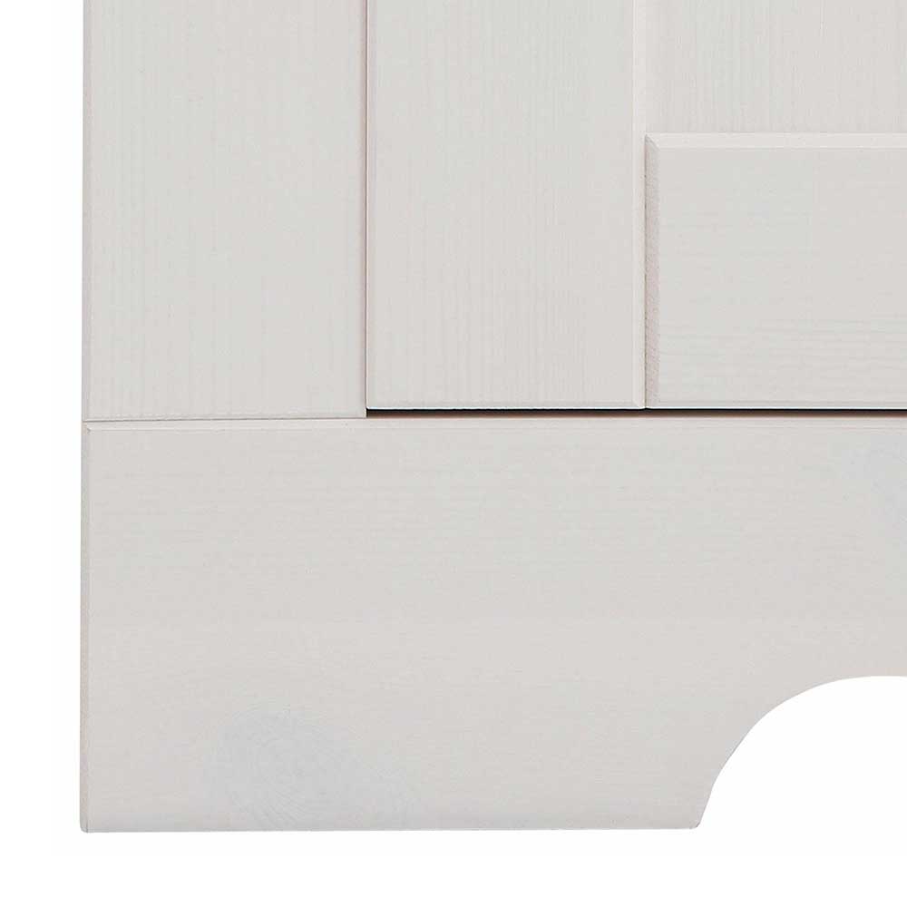 122x80x35 Weißes Highboard lackiert - Blinnov