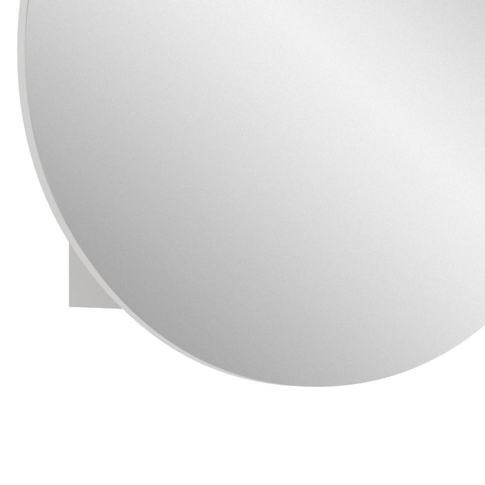 Runder Wandspiegel mit klarer reflektierender Oberfläche, ideal für den Eingangsbereich oder das Badezimmer – Ustabo