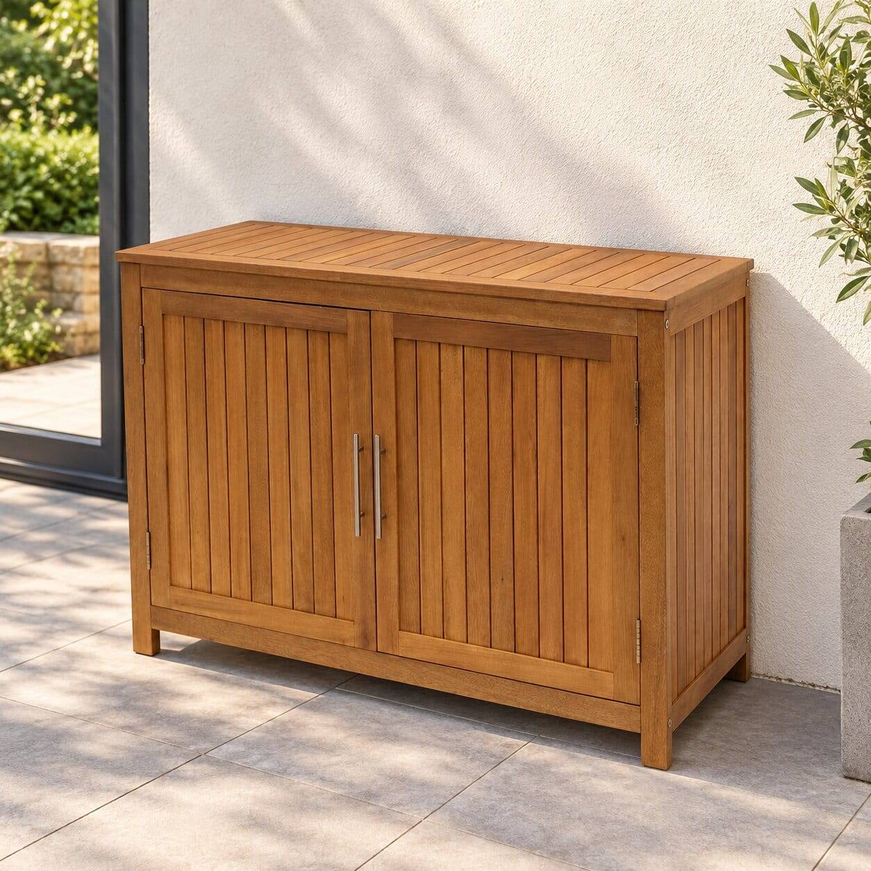 120x85x50 Outdoor Schrank mit Doppeltür - Timos