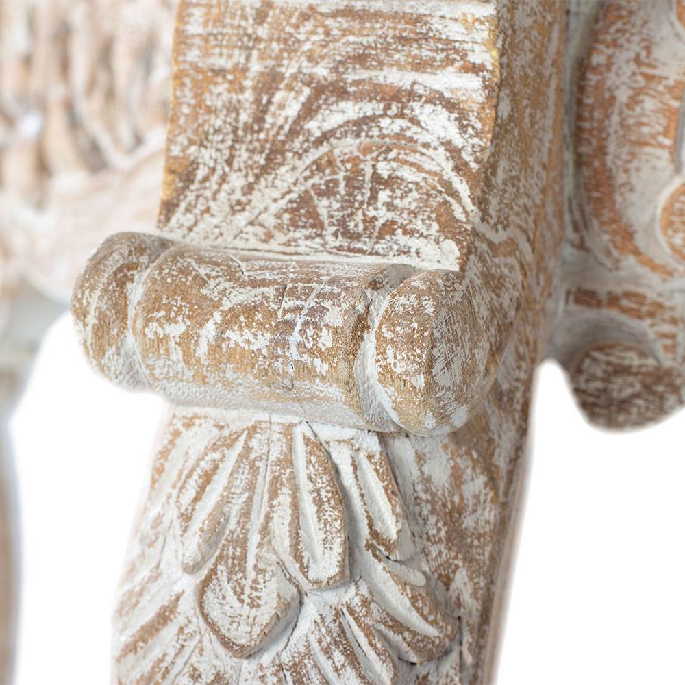 Design Konsolentisch in Mangoholz White Wash - Chiety