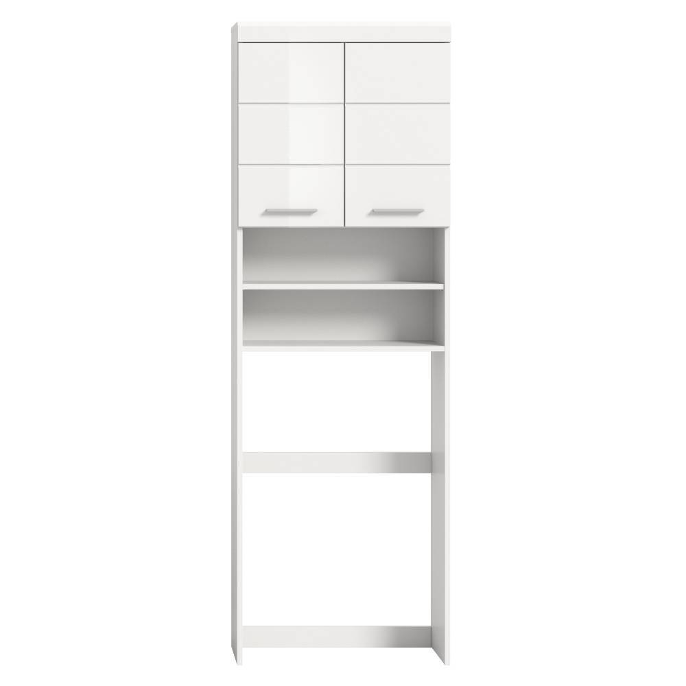 Waschmaschinen Überbau-Schrank in Weiß - Henriette