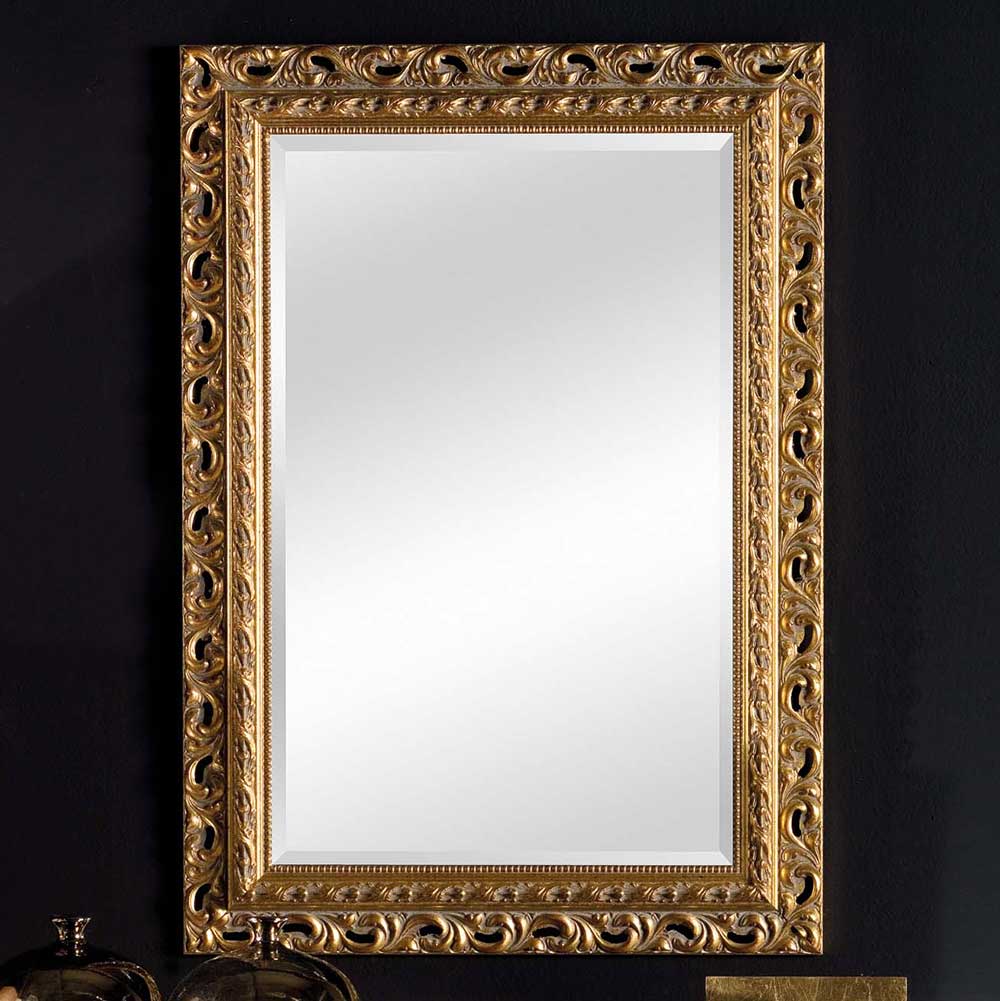 Barockspiegel in Gold Dentro 79x109