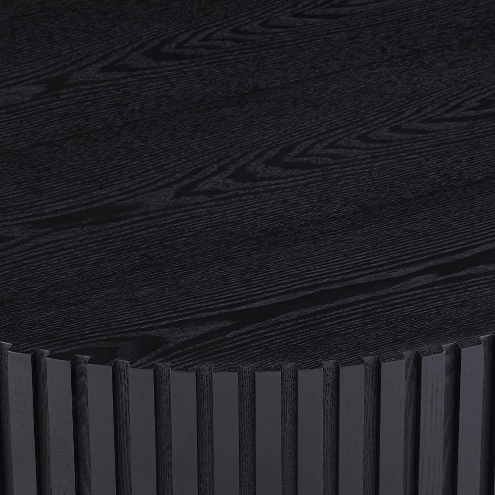 Wohnzimmer Designtisch in Schwarz - Monika