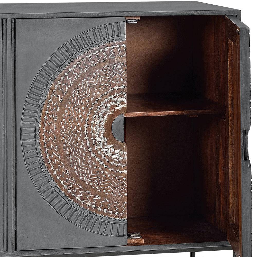 Sideboard - dekorativ mit Mandalas - Mesusco