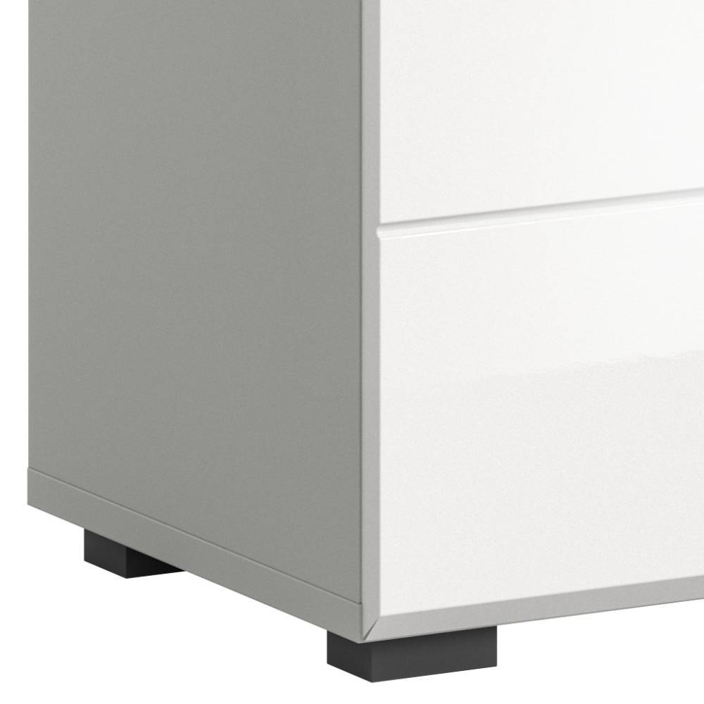 Waschbeckenschrank in Weiß - Queenlo