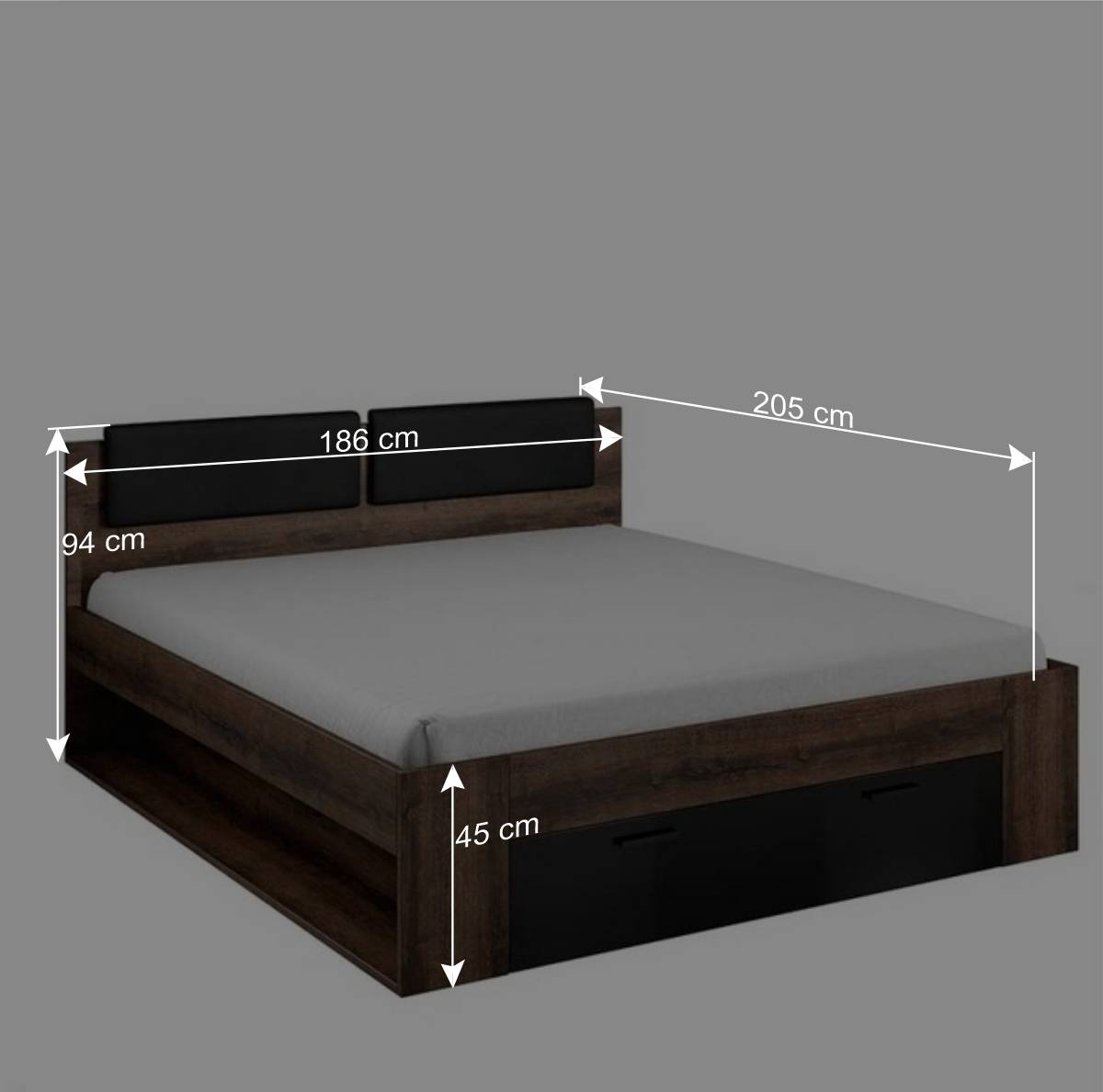 Schlafzimmer Einrichtung Set - Ulpro (vierteilig)