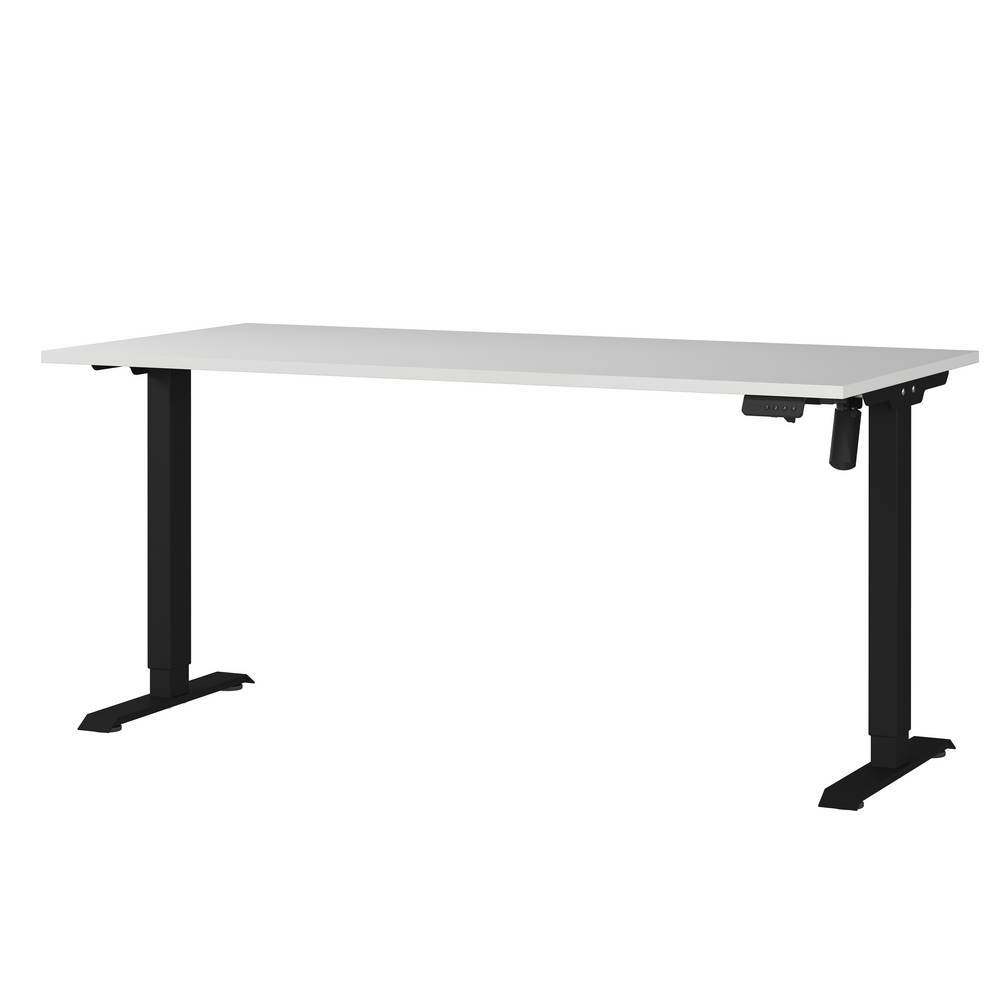 Höhenverstellbarer Bürotisch mit Motor - White
