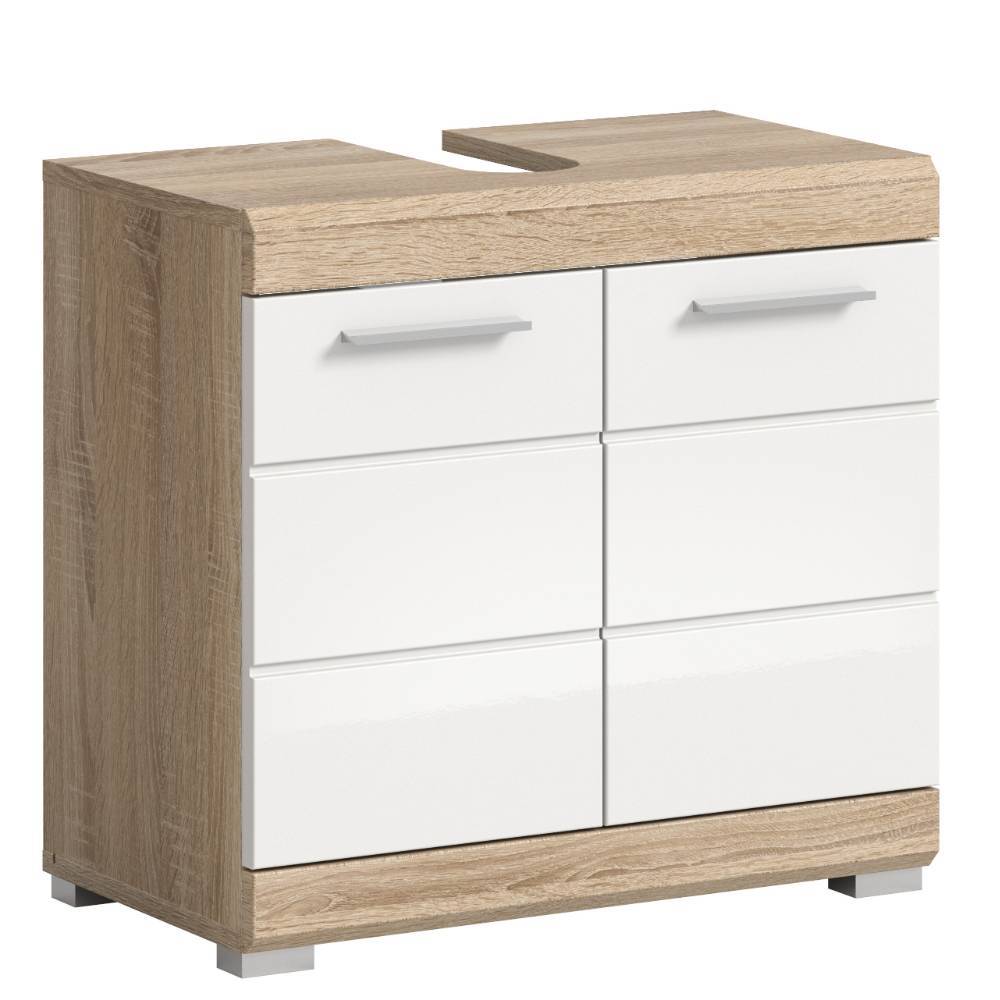 Waschbeckenschrank & Spiegel Kombi - Calbanyara (zweiteilig)