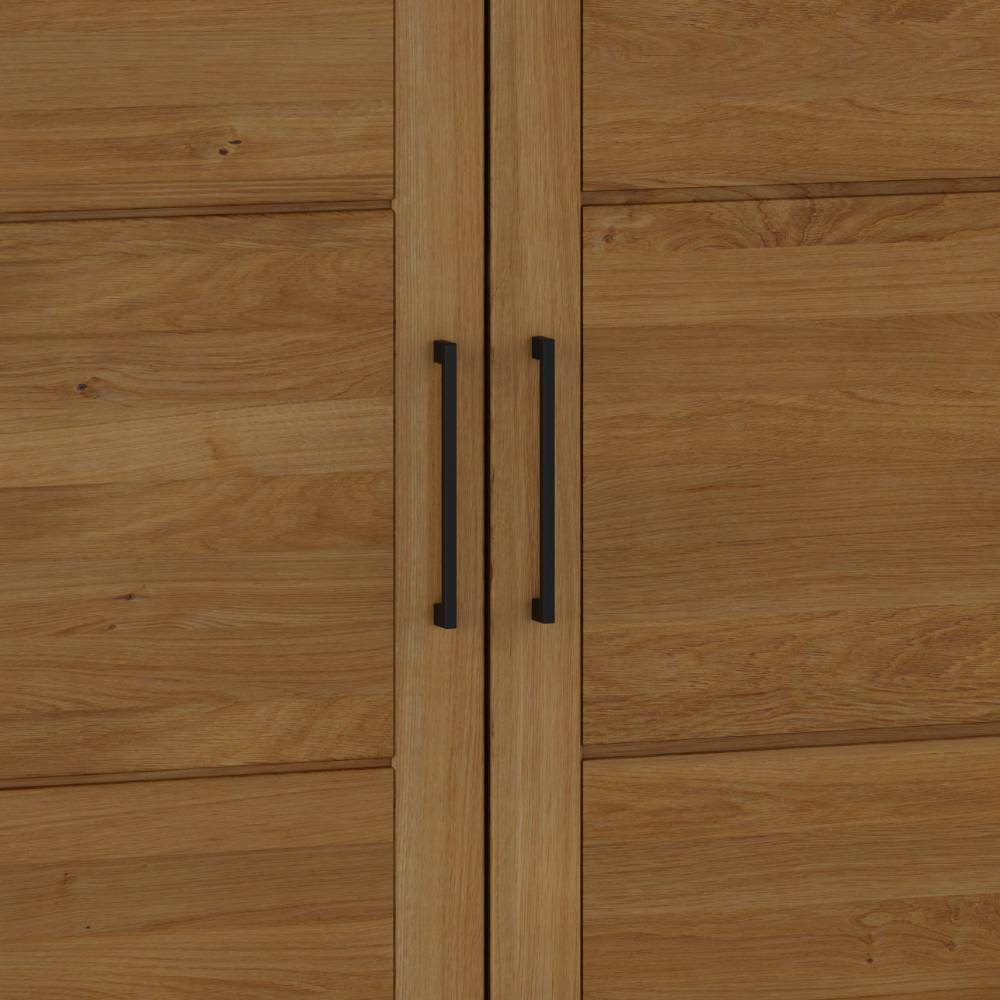 4-türiger Kleiderschrank aus Wildeiche Massivholz - Totem