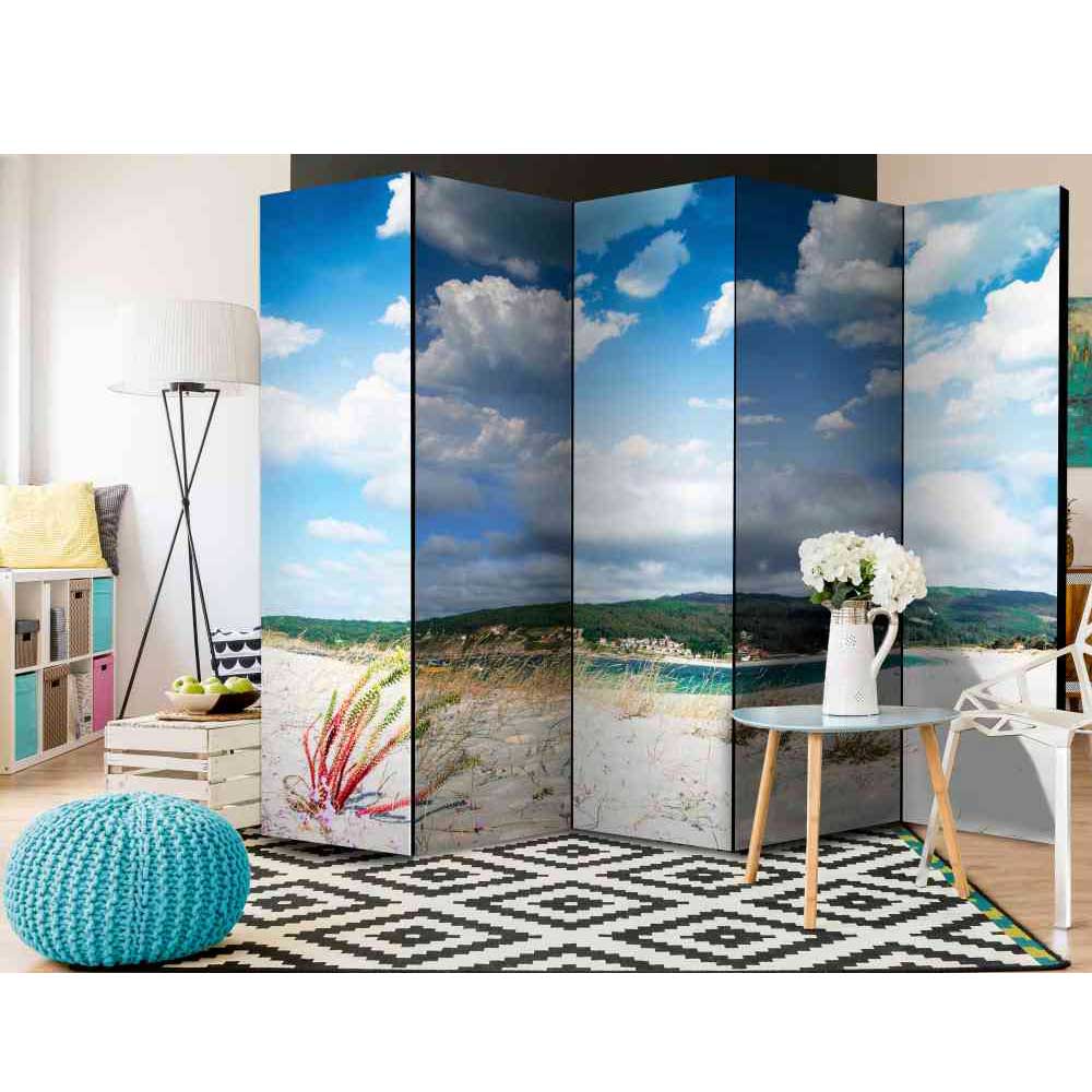 Faltbare Raum Trennwand mit Fotodruck - Zandraca