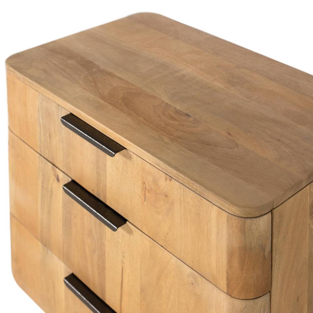 Design-Kommode aus Mangobaum Massivholz - Jacqueline