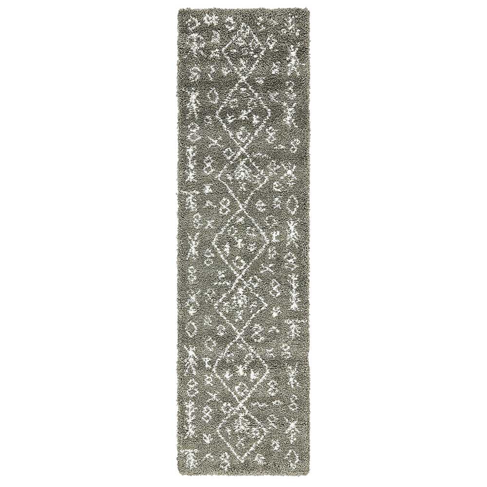 Teppich Läufer mit Ethno Muster - Valberuna