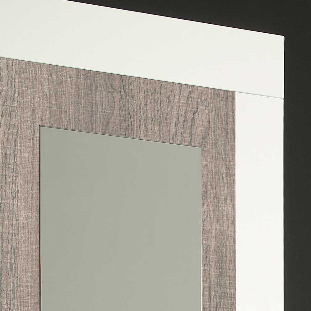 Flur Spiegel Wandpaneel Tirnavei mit Schubladen (zweiteilig)
