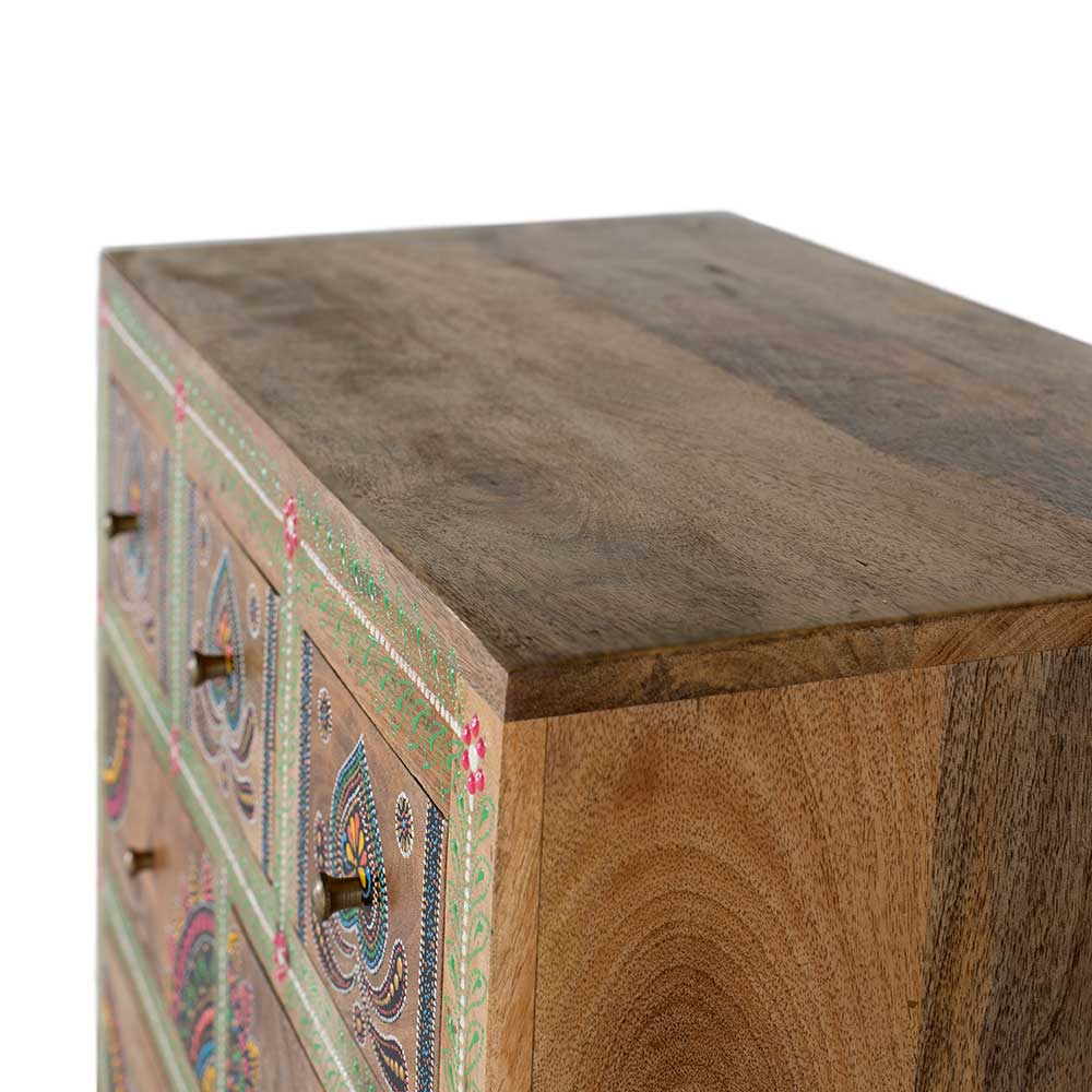 Ethno Style Highboard handbemalt - Azua