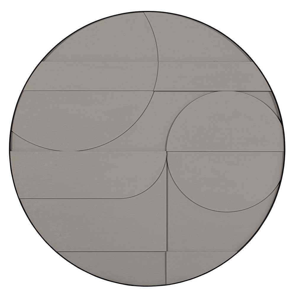 Rundes Wandbild mit geometrischem Muster - Veneziano