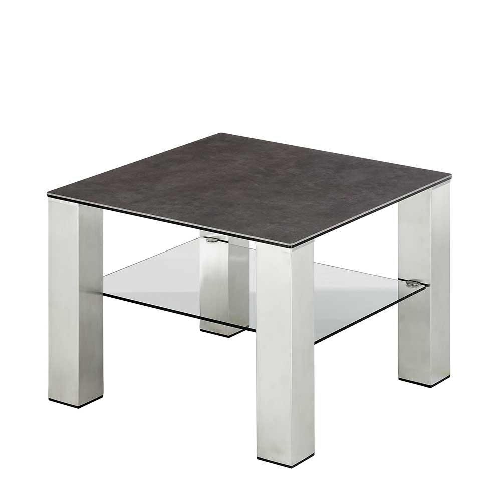 Design Couchtisch aus Keramik und Glas - Ultima