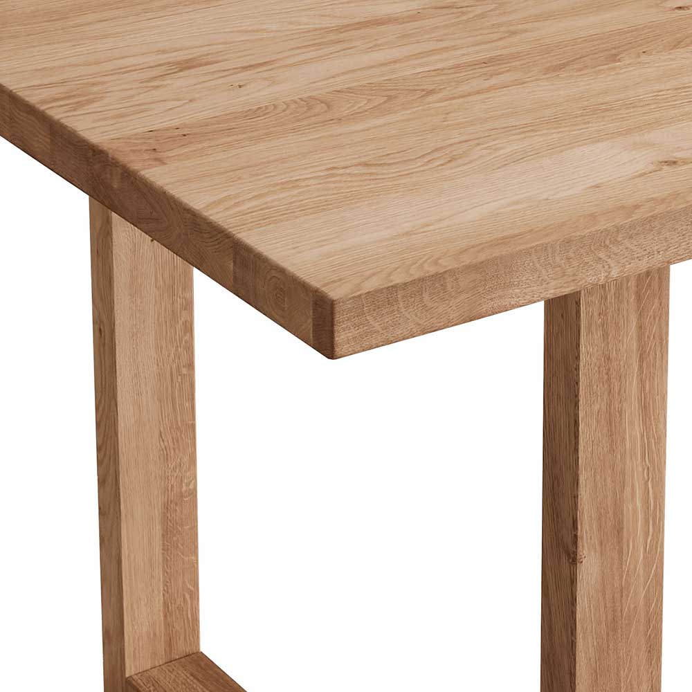 Esszimmer Holztisch aus geölter Wildeiche - Loitons