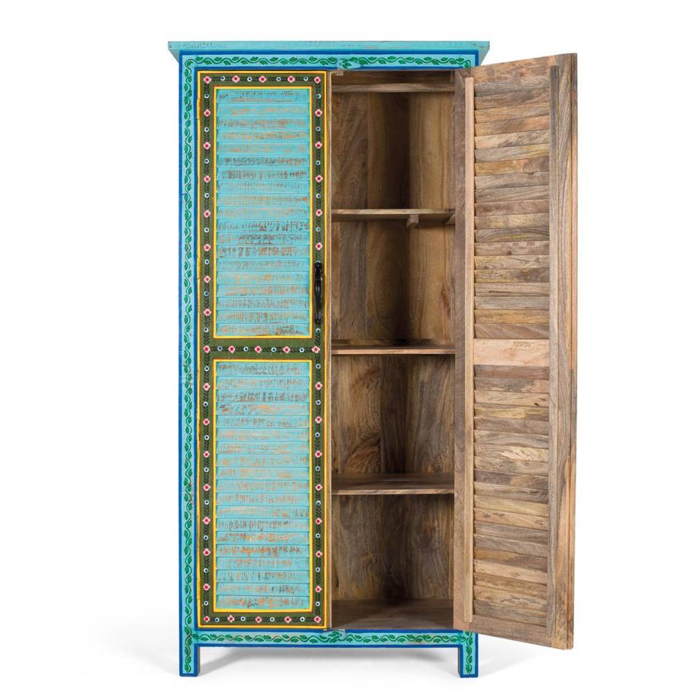 Garderobenschrank in farbenfroher Gestaltung - Barnhia