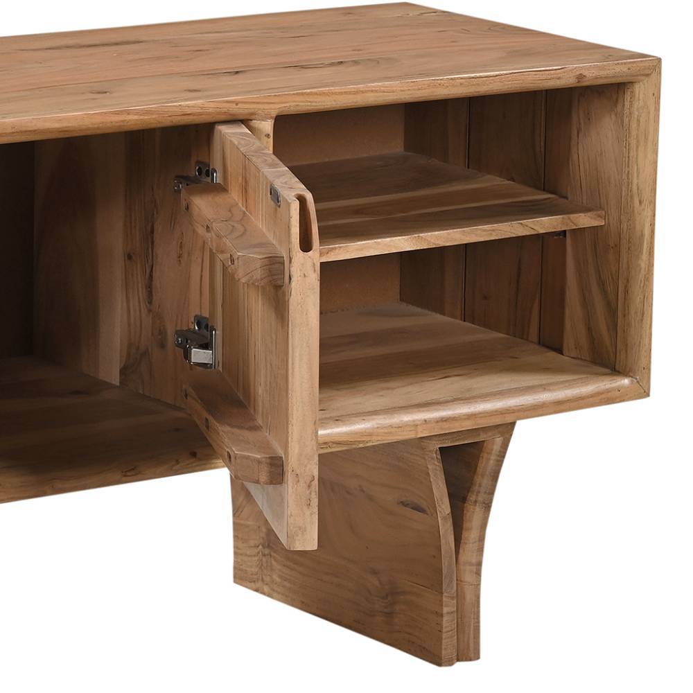 Akazienholz TV-Lowboard modern - Bagavano