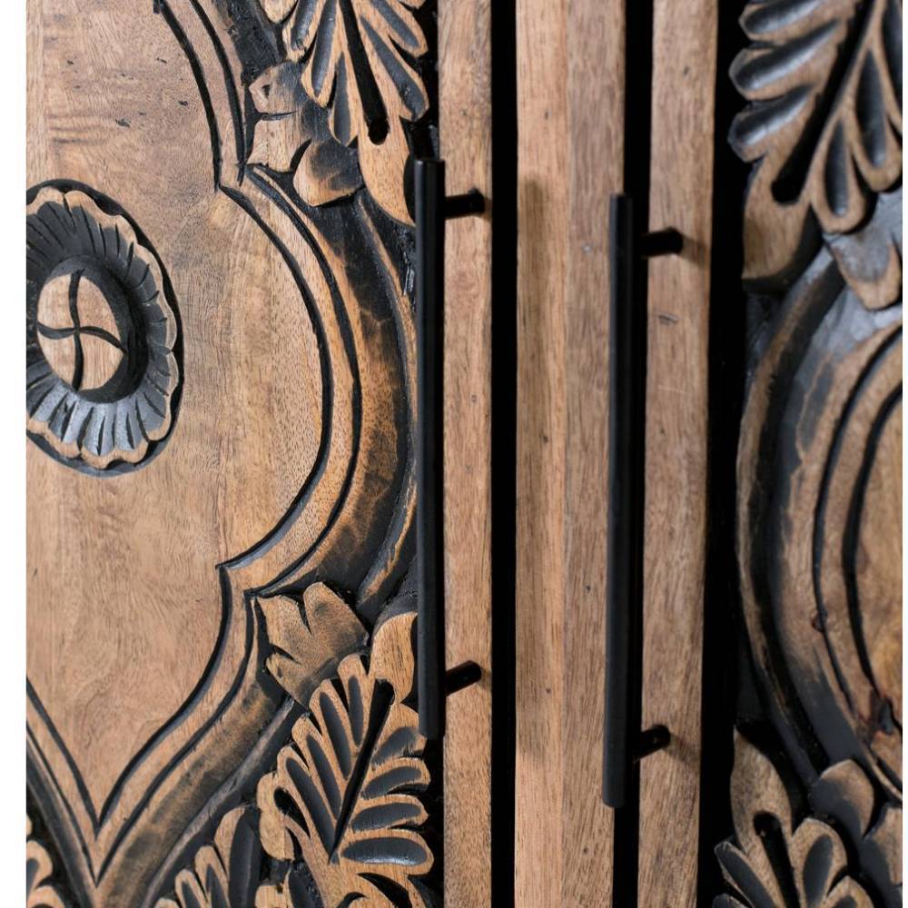 Massivholzschrank im Boho Style - Gomata
