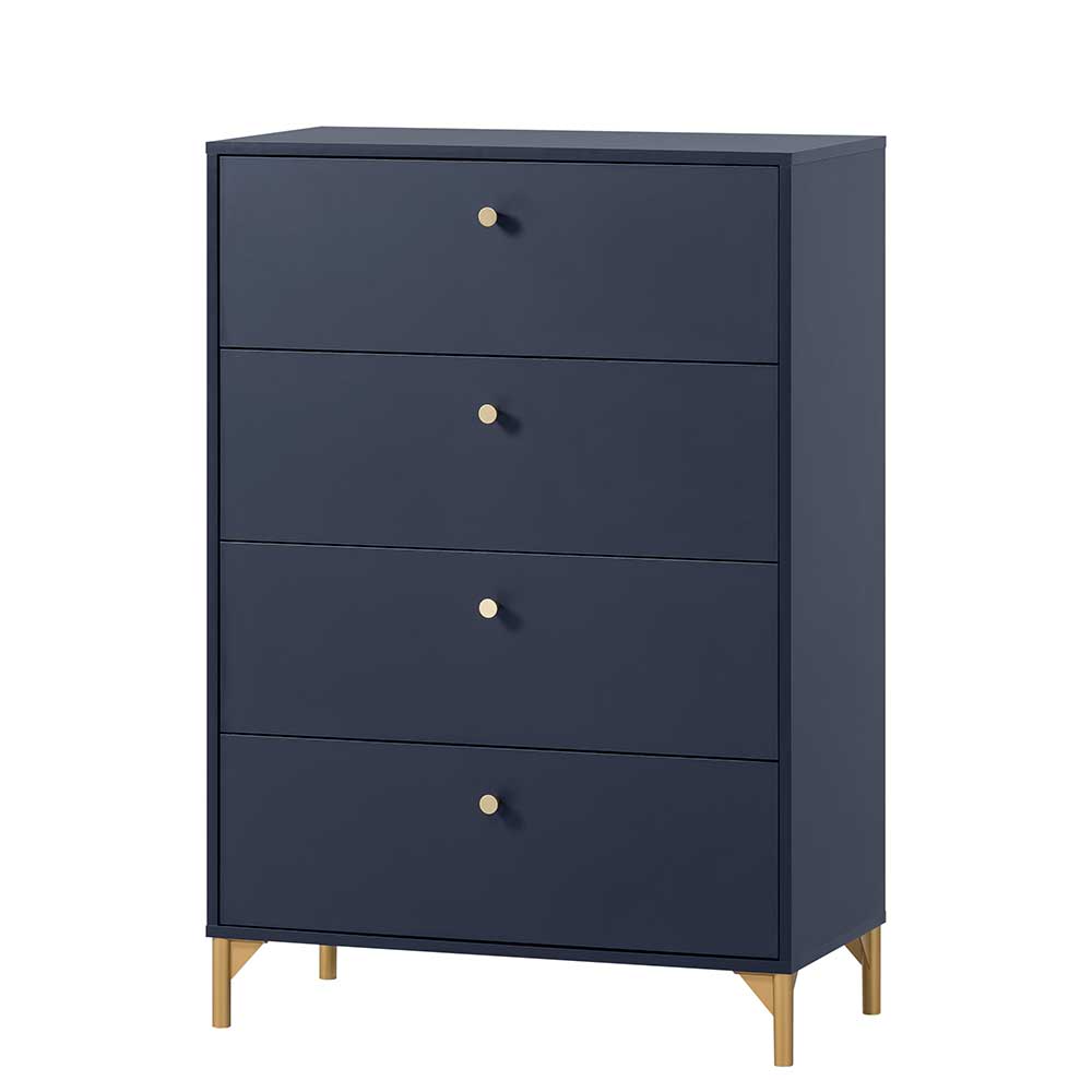 80x117x40 Schlafzimmer Hochkommode elegant - Inbano
