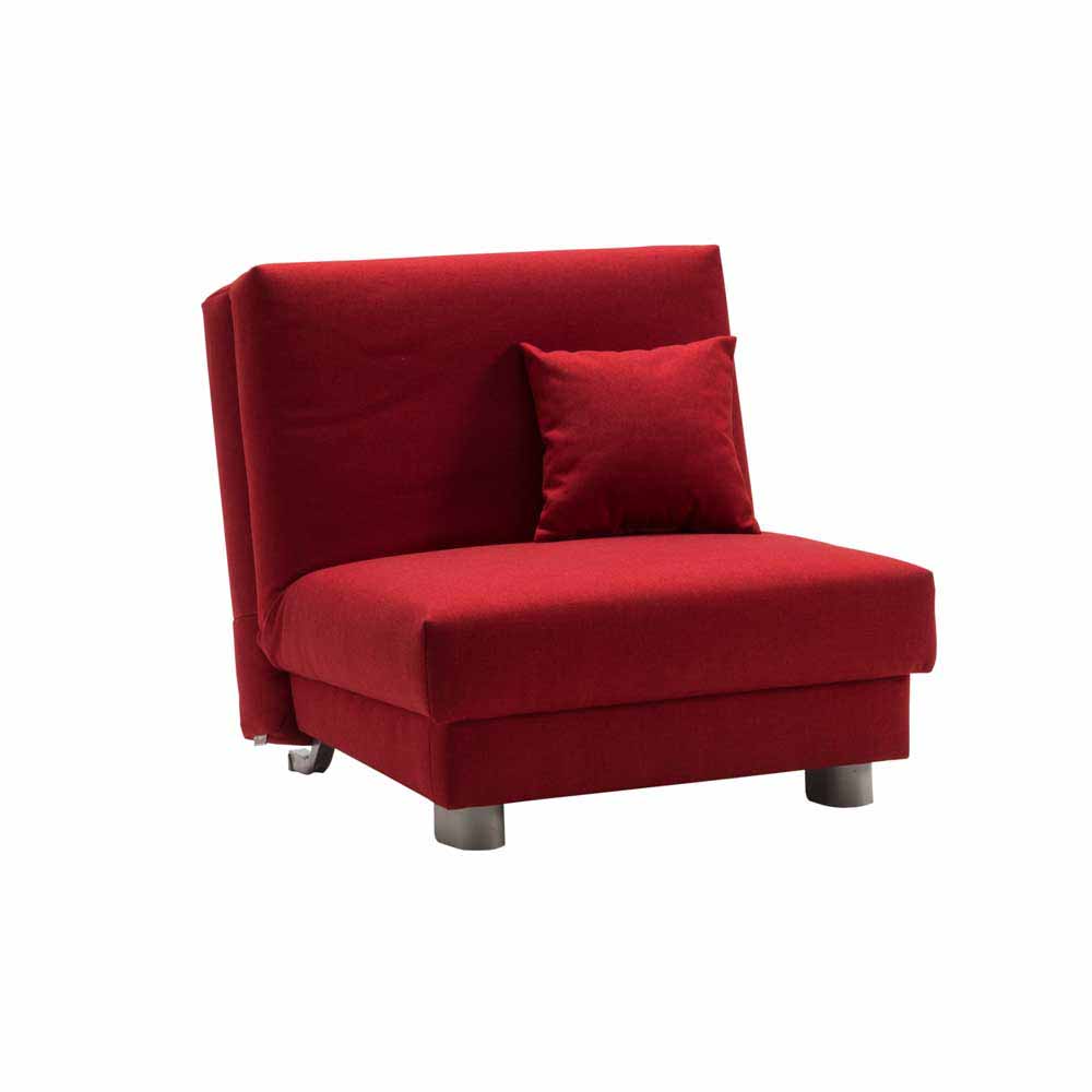 Roter Sessel mit Schlaffunktion - Masculino